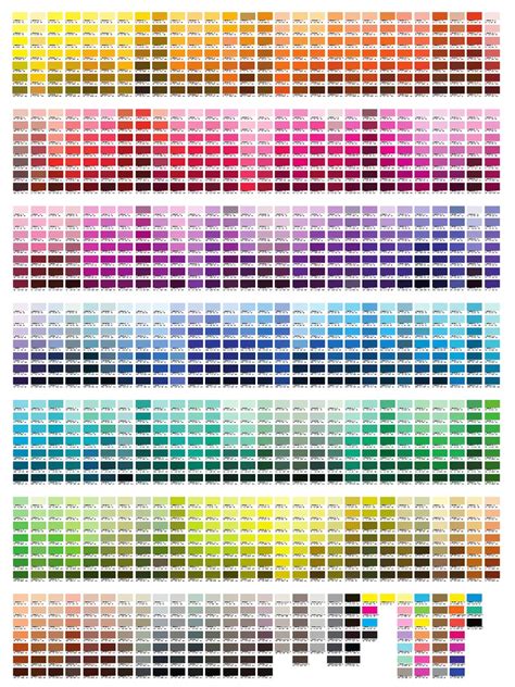 Pantone Cp Color Chart Pdf Color Gráficos De Computadora