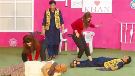 Huma Ali And Sarfraz Vicky New Stage Drama 2019 Clip Full Comedy