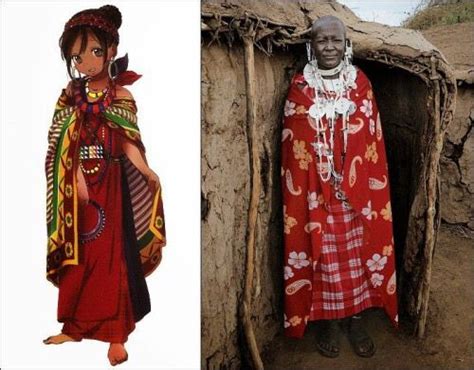 Tanzania African Attire Traditional Outfits Costumes Around The World