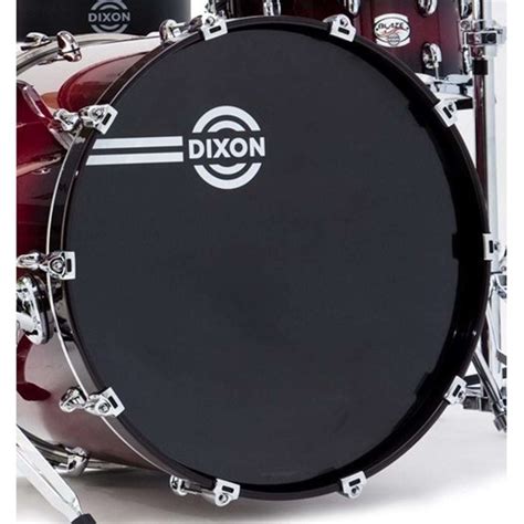 20 Bass Drum Head New Logo Black Phz120bk