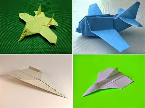 Airplanes Origami Easy Paper Craft For Kids