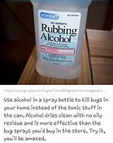 Bed Bug Spray Rubbing Alcohol Photos