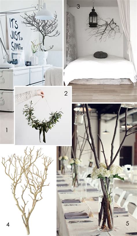 Bringing The Outdoors In Decorating With Branches