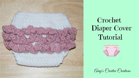 Amys Crochet Creative Creations Croche Baby Ruffle Diaper Cover