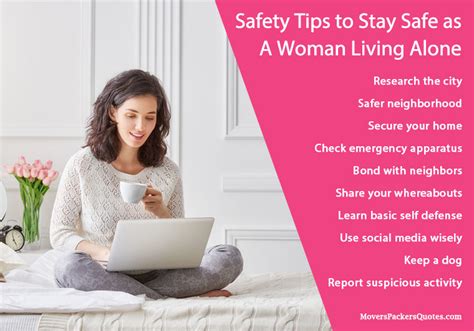 How To Stay Safe As A Woman Living Alone Safety Tips