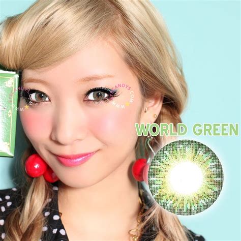 Buy 3 Tone Colored Contacts And Tri Color Contacts Eyecandys Green