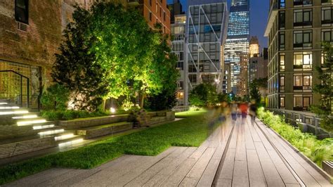 High Line Park In New York City