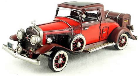Handmade Antique Model Kit Car 1933 Cadillac V16 Classic Cars Feelt