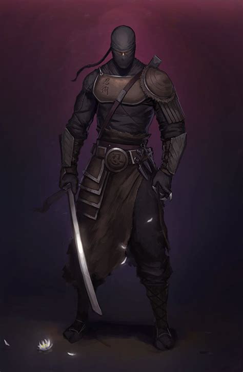 Pictures Ninja Swords Warriors Fantasy Masks Fantasy Male Heroic