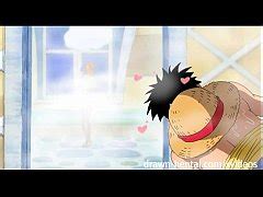 One Piece Hentai Luffy Heats Up Nami Free Xxx Mobile Videos