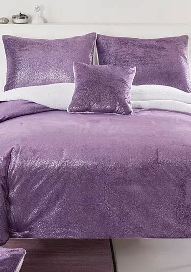 Seventeen® Sparkle Mink Purple Bedding Set Online Only Belk