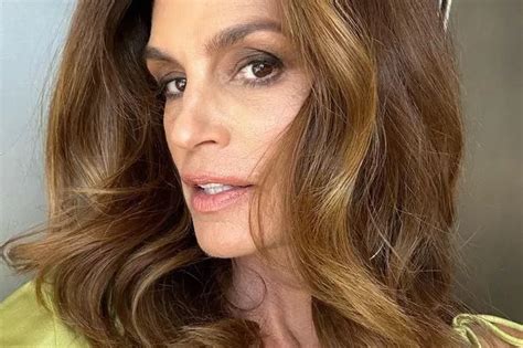 Cindy Crawford 57 Naked Under Robe As She Teases Fans In Cheeky