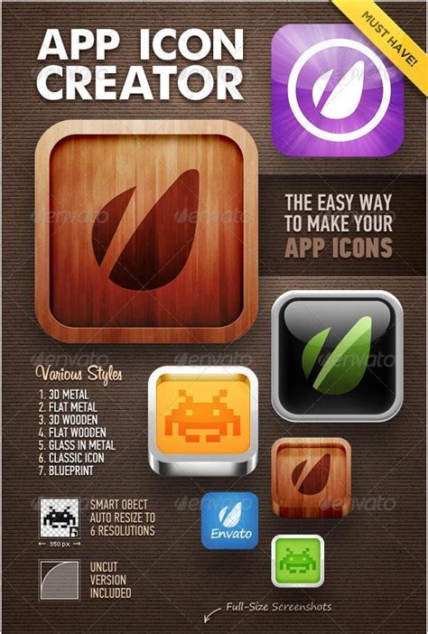 There are many logo maker apps for ios devices. Android and IOS App Icon with PSD Files | PSDDude