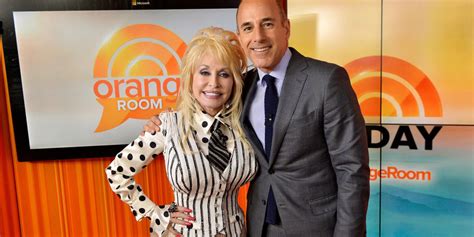 Matt Lauer Dressed Up As Dolly Parton On The Today Show For Halloween