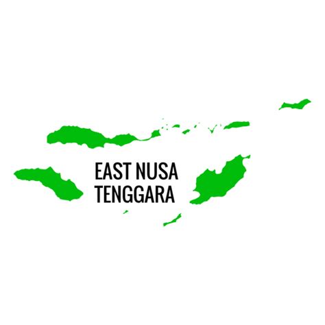 East Nusa Tenggara Province Map Transparent Png And Svg Vector File