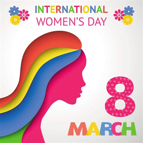 And in other parts of the world, the gift of giving women flowers has been extended from the women of the family and now in many cases include where is international women's day celebrated? INTERNATIONAL WOMEN'S DAY 8 March vectors themes greetings ...