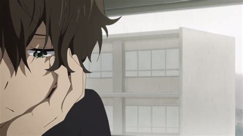 Sad Oreki Houtarou ~ Anime Boy Sad Smile  Karprisdaz