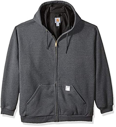 Carhartt Cotton Rain Defender Rutland Thermal Lined Hooded Zip Front