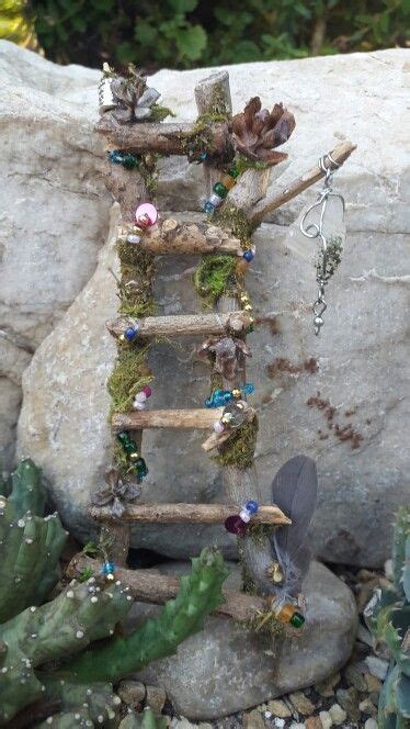 Fairy Ladder Fairy Garden Houses Faeries Gardens Fairy Houses