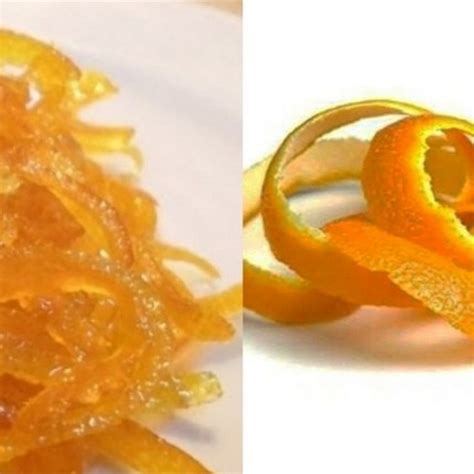 متفرقات طريقة عمل قشر البرتقال الكرستال لتزيين الأيس كريم والحلويات