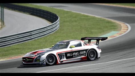 Assetto Corsa Mercedes Amg Sls Gt Spa Francochamps Youtube