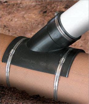 Fernco Sewer Main Flexible Tap Saddle | Fernco - US