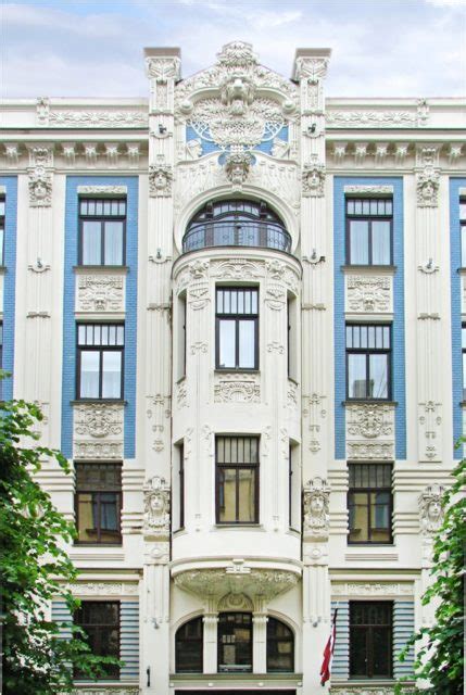 Rigas Art Nouveau Architecture