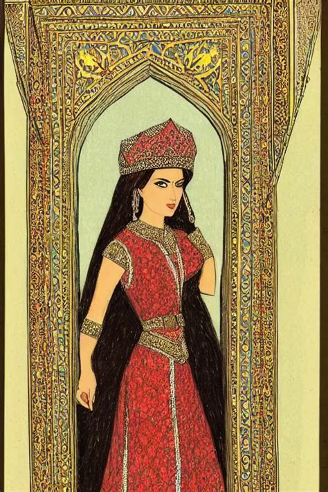 Portrait Of A Persian Princess Who Is An Architect Stable Diffusion