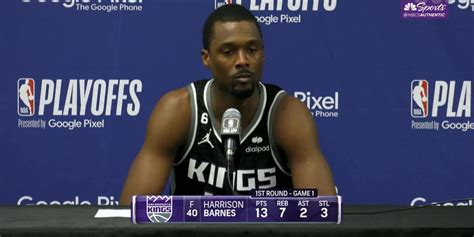 NBA Playoffs Harrison Barnes Got Chills Seeing Kings Fans