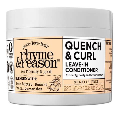 quench and curl leave in conditioner rhyme and reason