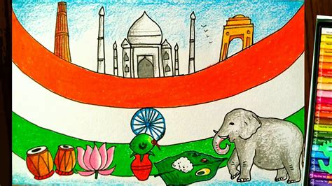 Incredible India Drawings