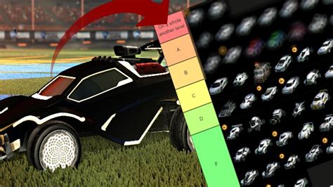 Ranking Every Car In Rocket League Youtube