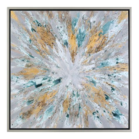 The astronomers calculate that only the violent collapse of a very early. Exploding Star Modern Abstract Art in 2020 | Abstract ...