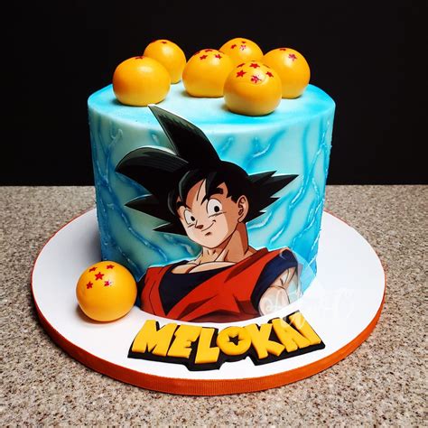 Dragon Ball Z 30th Birthday Cake Dragon Ball Z Party Eventofy 6ee