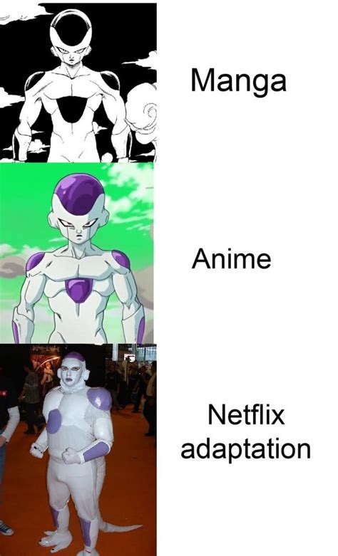 Your meme was successfully uploaded and it is now in moderation. Netflix adaptation meme 003 Dragon Ball Frieza - Comics ...