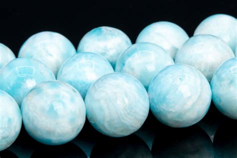 12mm Genuine Hemimorphite Aqua Blue Beads Grade Aaa Natural Etsy