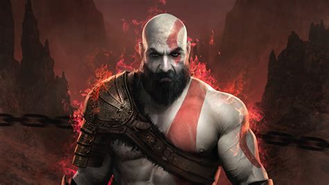 Download Kratos God Of War Video Game God Of War 2018 4k Ultra Hd