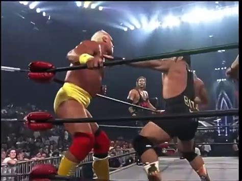 Goldberg And Sting And Hogan Vs Sid And Nash And Steiner Wcw Nitro 9th August 1999 Video Dailymotion