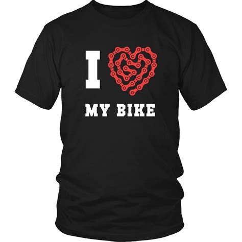 Cycling T Shirt I Love My Bike Cycling T Shirt T Shirt Bike Tees