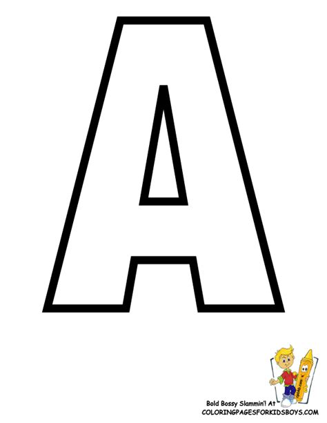 Letter A Printable Free