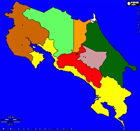 0 Result Images Of Mapa De Costa Rica Para Colorear PNG Image Collection