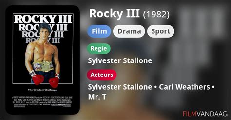 Rocky Iii Film 1982 Filmvandaagnl