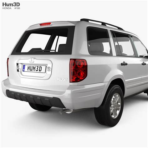 Honda Pilot Exl 2006 3d Model Vehicles On Hum3d