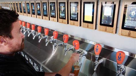 Beer Wall Self Service Bar And Wine Dispenser Machines