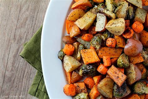 Roasted Fall Vegetables Love Grows Wild