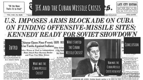 Jfk And The Cuban Missile Crisis By Aaliyah Flyingout Armstrong