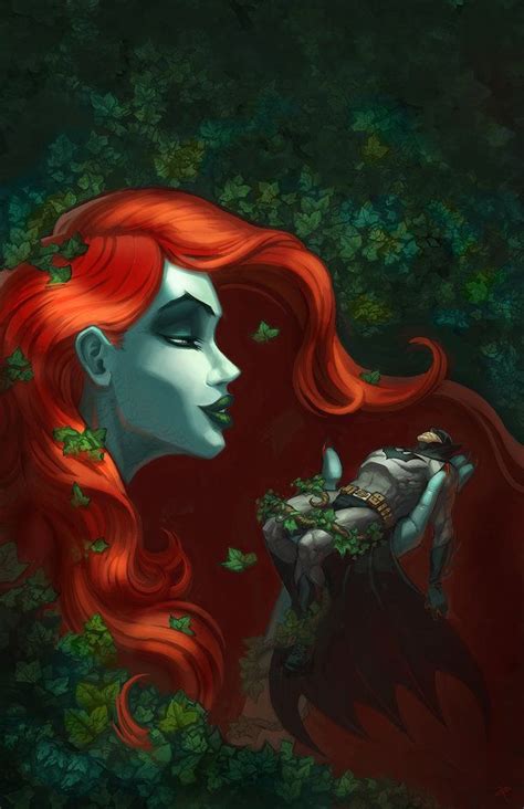 Poison Ivys Kiss By ~cribs Dc Poison Ivy Poison Ivy Dc Comics