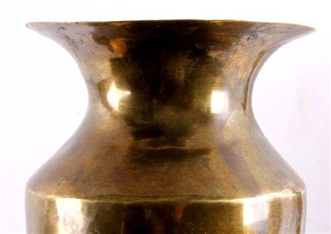 Wwii Brass Trench Art 105mm Vases