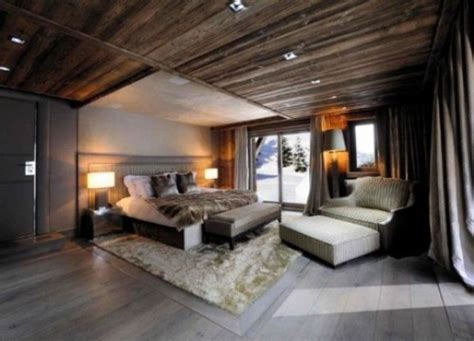 26 Comfy And Natural Chalet Bedroom Designs Digsdigs