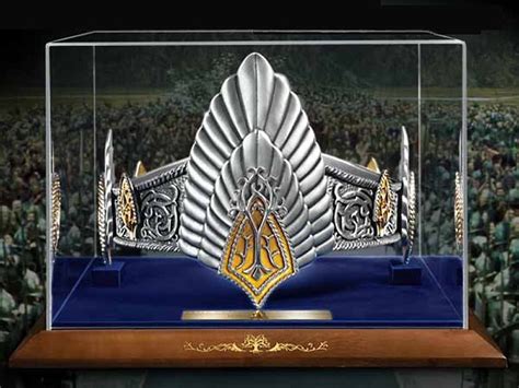 The Crown Of Gondor Also Called The Winged Crown White Crown Silver